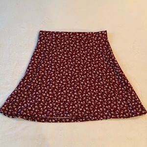Sky and Sparrow red skirt